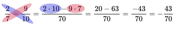 suma y resta de fracciones con fórmula ejemplo 3